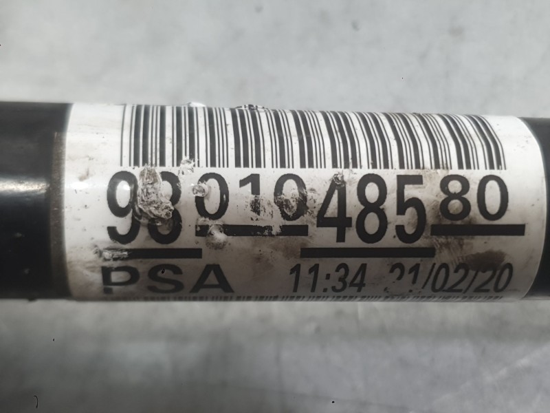 Recambio de transmision delantera izquierda para citroën c3 iii (sx) 1.5 bluehdi 100 (sxyhyp, sxyhtu) referencia OEM IAM 9801048