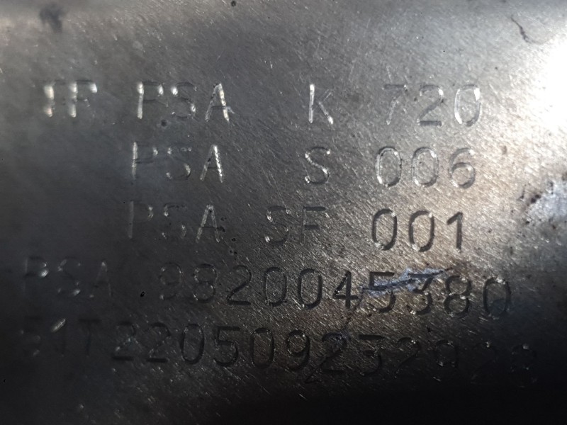 Recambio de filtro de particulas para citroën c3 iii (sx) 1.5 bluehdi 100 (sxyhyp, sxyhtu) referencia OEM IAM   