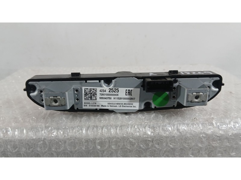 Recambio de mando radio para opel astra k (b16) 1.0 turbo (68) referencia OEM IAM   