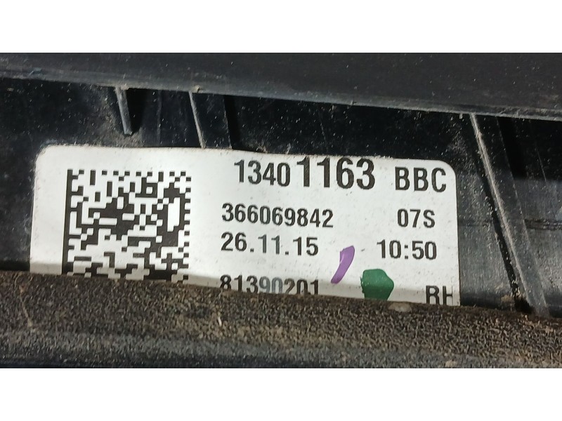Recambio de piloto trasero derecho interior para opel astra k (b16) 1.0 turbo (68) referencia OEM IAM 39098789  
