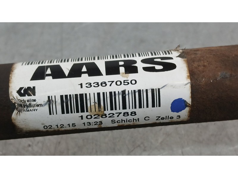 Recambio de transmision delantera derecha para opel astra k (b16) 1.0 turbo (68) referencia OEM IAM 39083852 95524081 