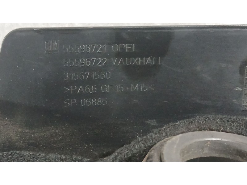 Recambio de tapa motor para opel astra k (b16) 1.0 turbo (68) referencia OEM IAM 55506766  