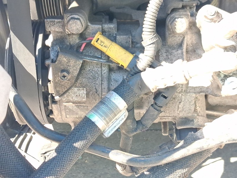 Recambio de compresor aire acondicionado para opel corsa f (p2jo) 1.2 (68) referencia OEM IAM 9828684880 1666721780 