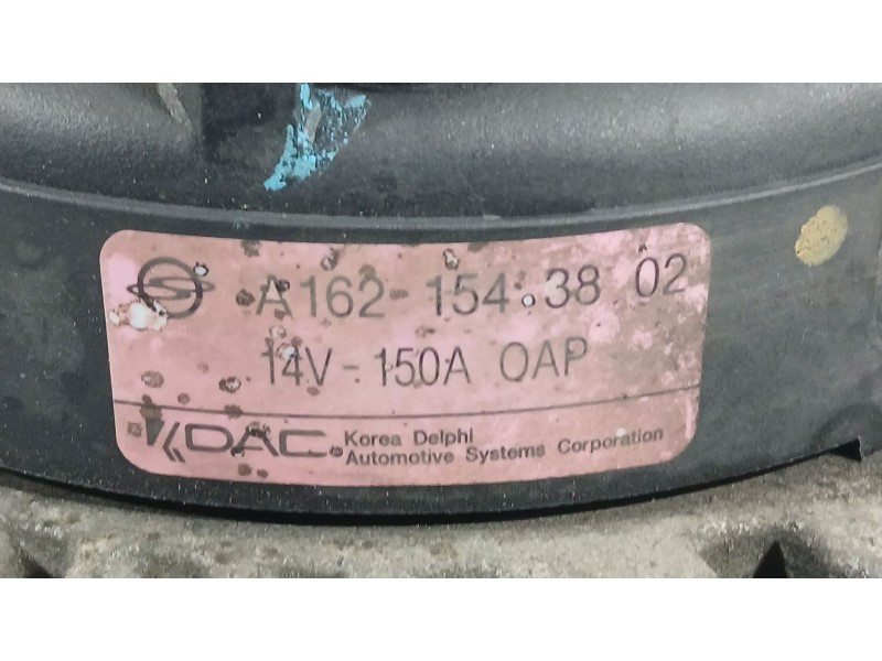 Recambio de alternador para ssangyong rodius i 2.7 xdi referencia OEM IAM 6641540102  