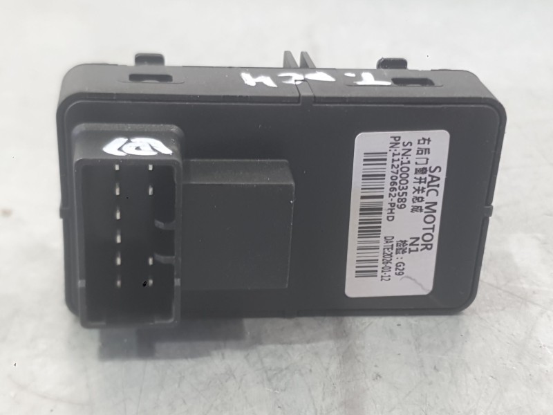 Recambio de mando elevalunas trasero derecho para mg mg 3(zp2) hybrid+ standard referencia OEM IAM 11270662PMC  