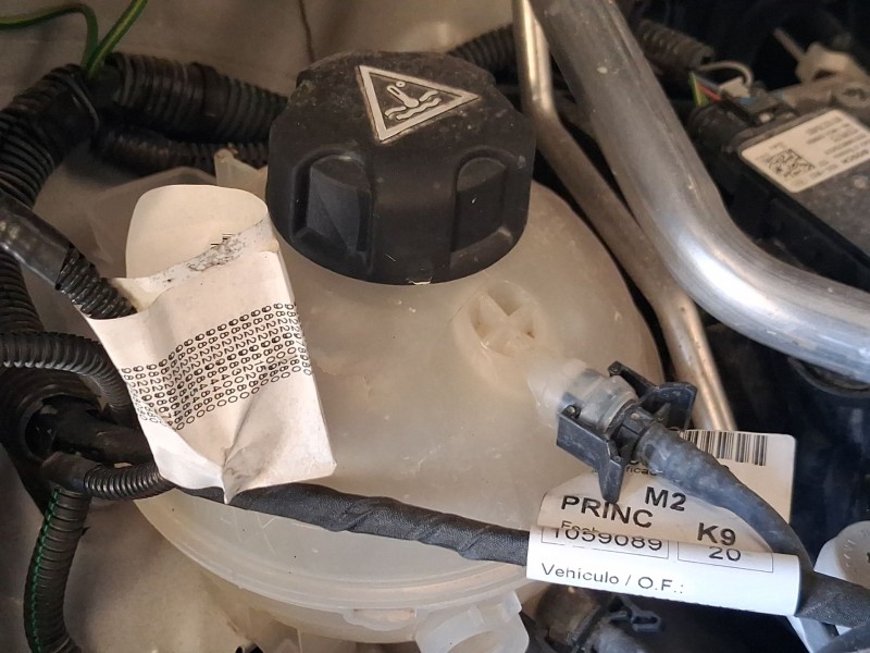 Recambio de deposito expansion para peugeot partner furgón/monospace (k9) 1.5 bluehdi 100 referencia OEM IAM 9678126080  