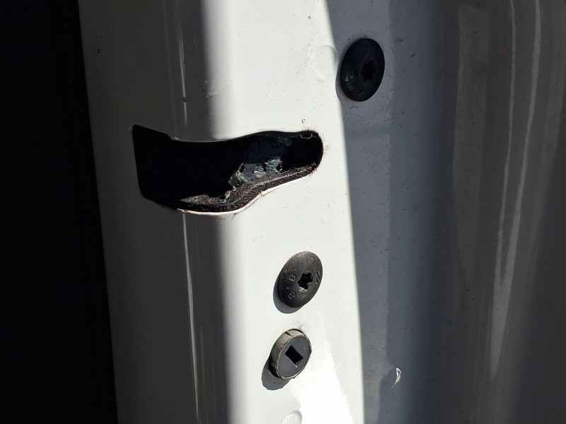 Recambio de cerradura puerta delantera derecha para peugeot partner furgón/monospace (k9) 1.5 bluehdi 100 referencia OEM IAM 981