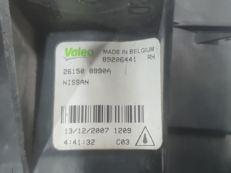 Recambio de faro antiniebla derecho para renault koleos i (hy_) 2.0 dci (hy0k) referencia OEM IAM 8200002470  