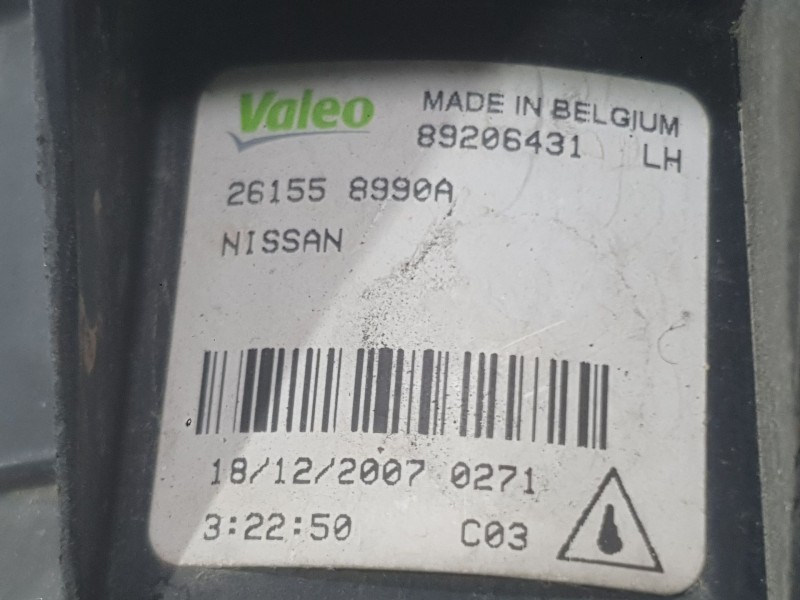 Recambio de faro antiniebla izquierdo para renault koleos i (hy_) 2.0 dci (hy0k) referencia OEM IAM 8200002469  