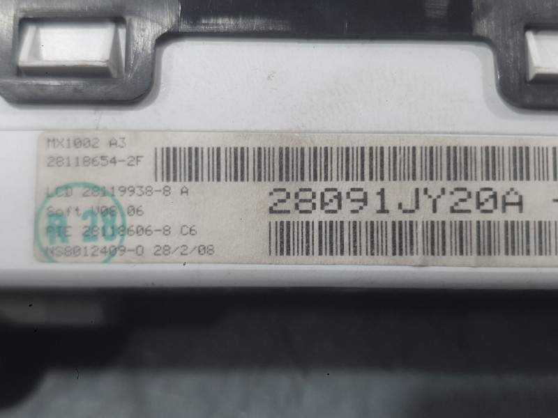 Recambio de pantalla multifuncion para renault koleos i (hy_) 2.0 dci (hy0k) referencia OEM IAM   