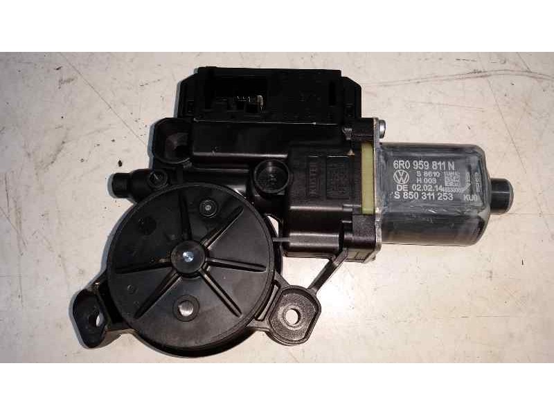 Recambio de motor elevalunas trasero izquierdo para volkswagen polo (6r1) advance referencia OEM IAM 6R0959811N  