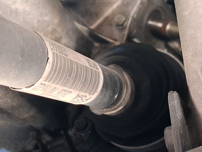 Recambio de transmision delantera izquierda para peugeot partner furgón/monospace (k9) 1.5 bluehdi 100 referencia OEM IAM 981563