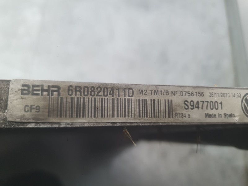 Recambio de condensador / radiador aire acondicionado para seat ibiza iv (6j5, 6p1) 1.6 tdi referencia OEM IAM 6C0816411B  