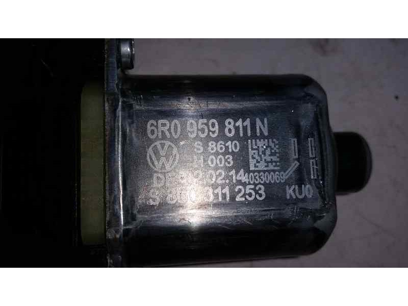 Recambio de motor elevalunas trasero izquierdo para volkswagen polo (6r1) advance referencia OEM IAM 6R0959811N  