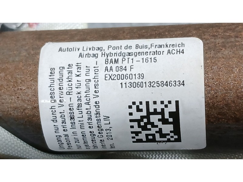 Recambio de airbag cortina delantero derecho para toyota yaris (_p13_) 1.3 (nsp130_) referencia OEM IAM 621700D031  