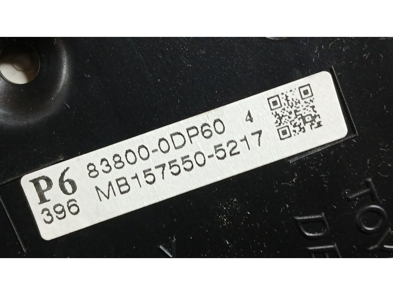 Recambio de cuadro instrumentos para toyota yaris (_p13_) 1.3 (nsp130_) referencia OEM IAM 553030D120C0  