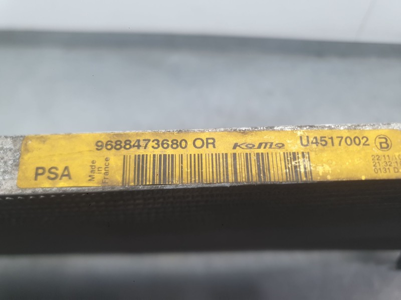 Recambio de condensador / radiador aire acondicionado para citroën c5 iii (rd_) 2.2 hdi 200 referencia OEM IAM 9816999380  