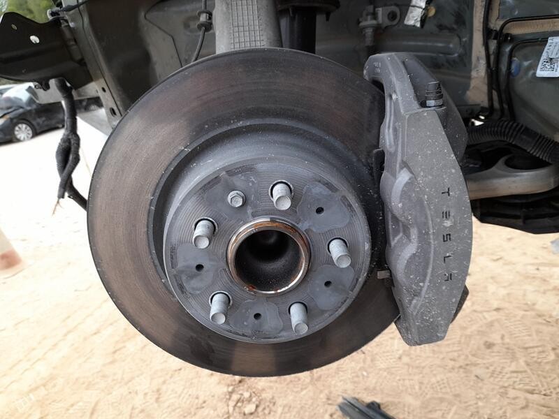 Recambio de mangueta delantera izquierda para tesla model 3 (5yj3) ev referencia OEM IAM 134431100E  