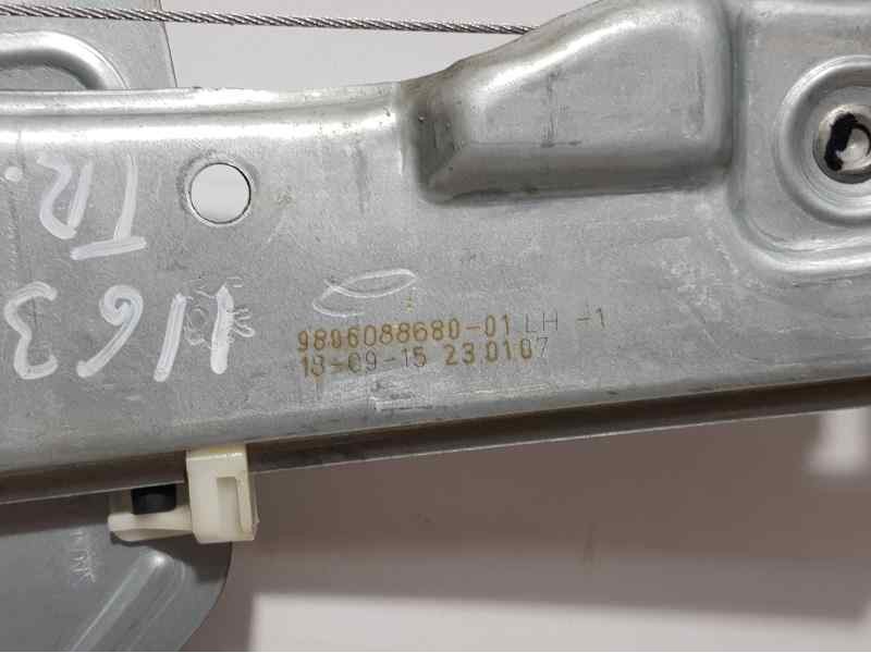 Recambio de elevalunas trasero izquierdo para peugeot 2008 (--.2013) allure referencia OEM IAM  6 PINS ELECTRICO