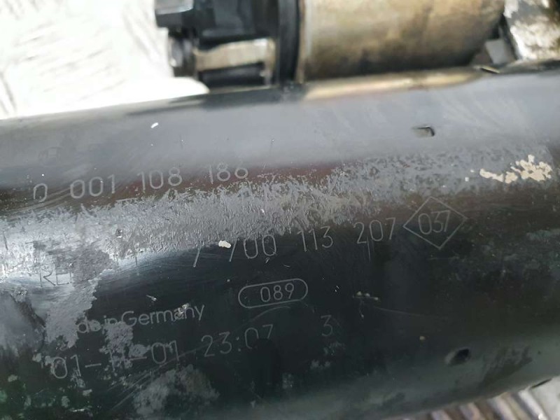 Recambio de motor arranque para renault kangoo (f/kc0) rt referencia OEM IAM 7700113207 0001108186 BOSCH