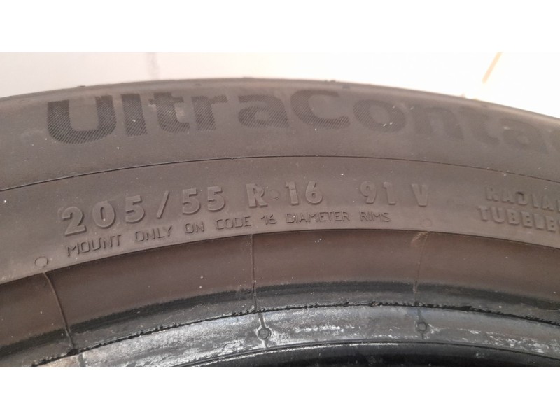 Recambio de neumatico pareja para neumaticos reutilizados - referencia OEM IAM 205551691V CONTINENTAL 205/55/16/91V