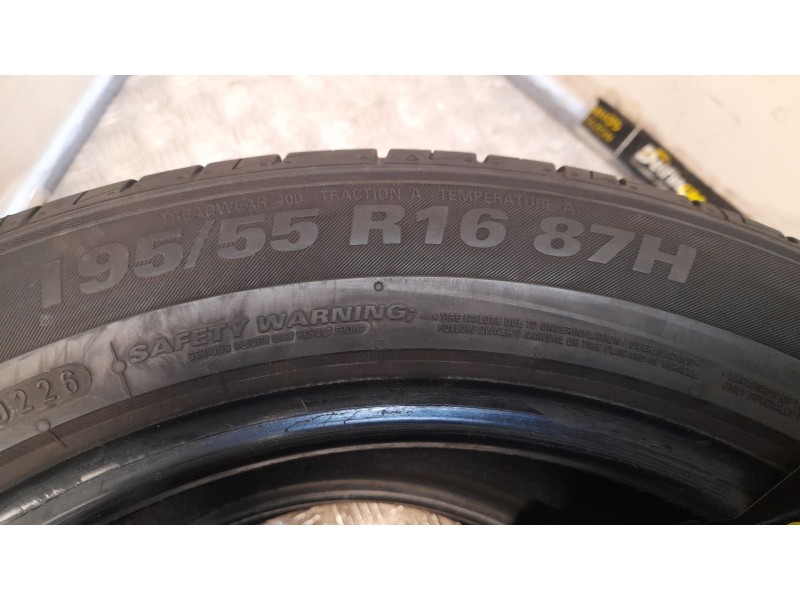 Recambio de neumatico pareja para neumaticos reutilizados - referencia OEM IAM 195551687H KUMHO 195/55/16/87H