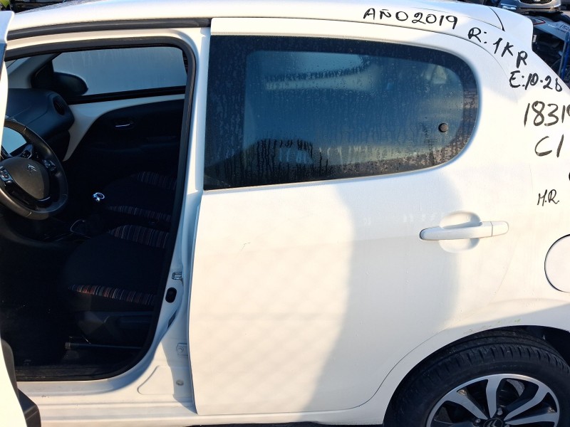 Recambio de puerta trasera izquierda para citroën c1 ii (pa_, ps_) 1.0 vti 72 referencia OEM IAM 1687144980  