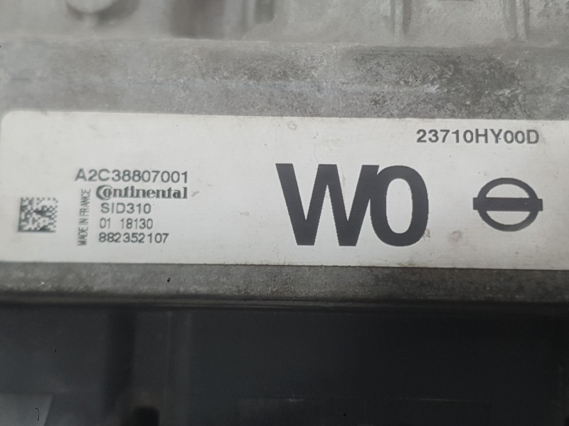 Recambio de centralita motor uce para nissan juke (f15) 1.5 dci referencia OEM IAM 23710HY07A  