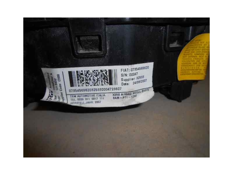 Recambio de airbag delantero izquierdo para fiat ducato caja cerrada 33, techo elevado (06.2006) 2.3 jtd cat referencia OEM IAM 