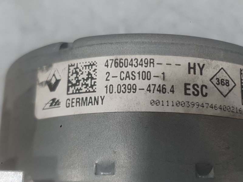 Recambio de abs para renault megane iv hatchback (b9a/m/n_) 1.2 tce 130 (b9mr) referencia OEM IAM 476600737R  