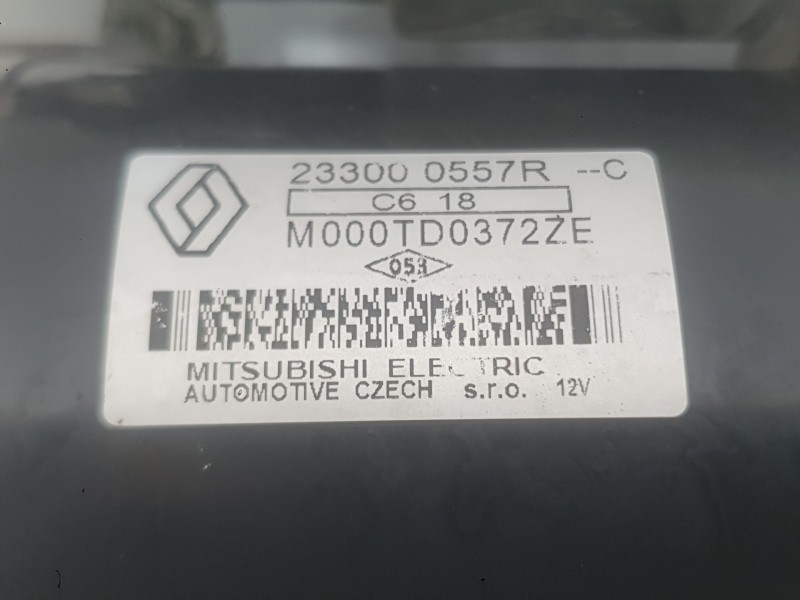 Recambio de motor arranque para renault megane iv hatchback (b9a/m/n_) 1.2 tce 130 (b9mr) referencia OEM IAM 233000557R 23300058