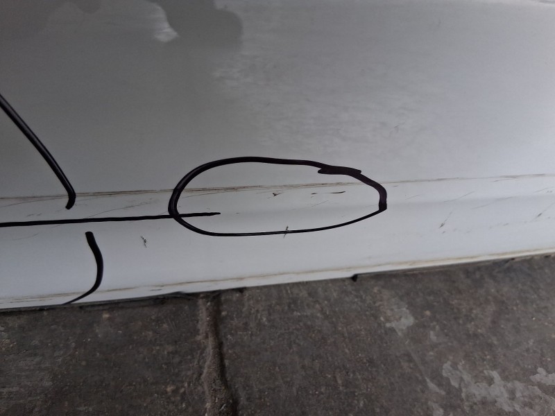 Recambio de puerta trasera izquierda para volkswagen taigo (cs1) 1.0 tsi referencia OEM IAM 2G4833051R TOCADA 