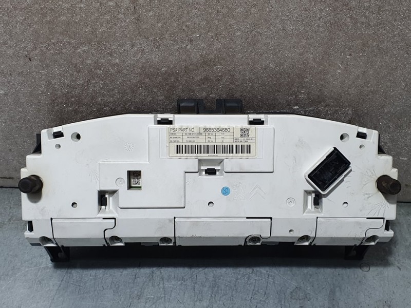 Recambio de cuadro instrumentos para citroën c5 berlina exclusive referencia OEM IAM 9665364680 PE0002002 