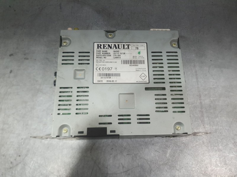 Recambio de sistema audio / radio para renault megane iv hatchback (b9a/m/n_) 1.2 tce 130 (b9mr) referencia OEM IAM 281159729R  