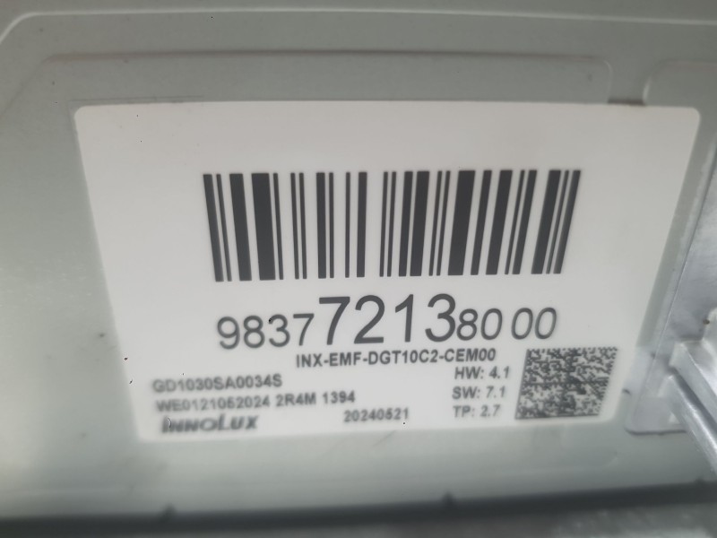 Recambio de sistema navegacion gps para peugeot 208 ii (ub_, up_, uw_, uj_) 1.2 puretech 100 referencia OEM IAM   