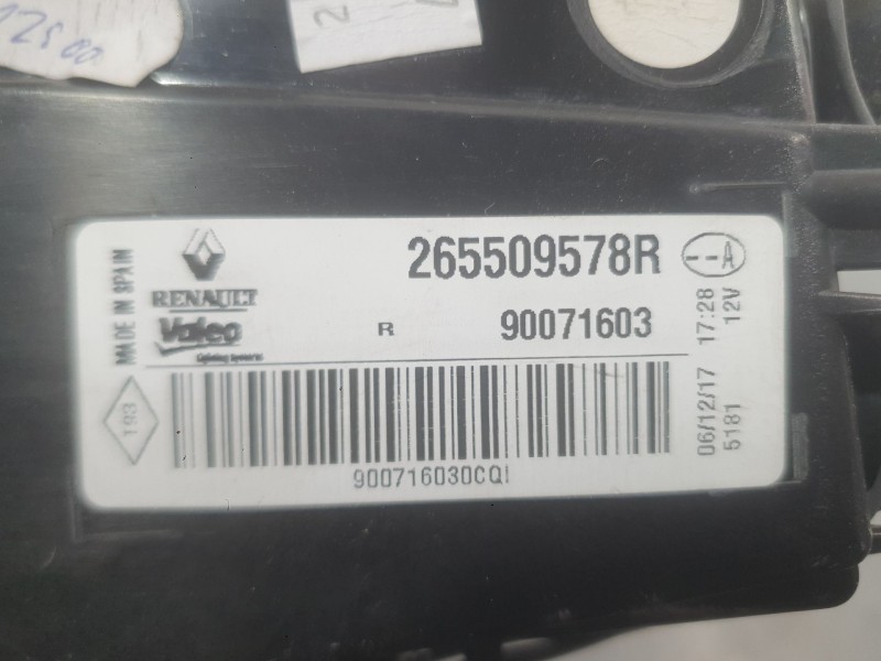 Recambio de piloto trasero derecho exterior para renault megane iv hatchback (b9a/m/n_) 1.2 tce 130 (b9mr) referencia OEM IAM 26