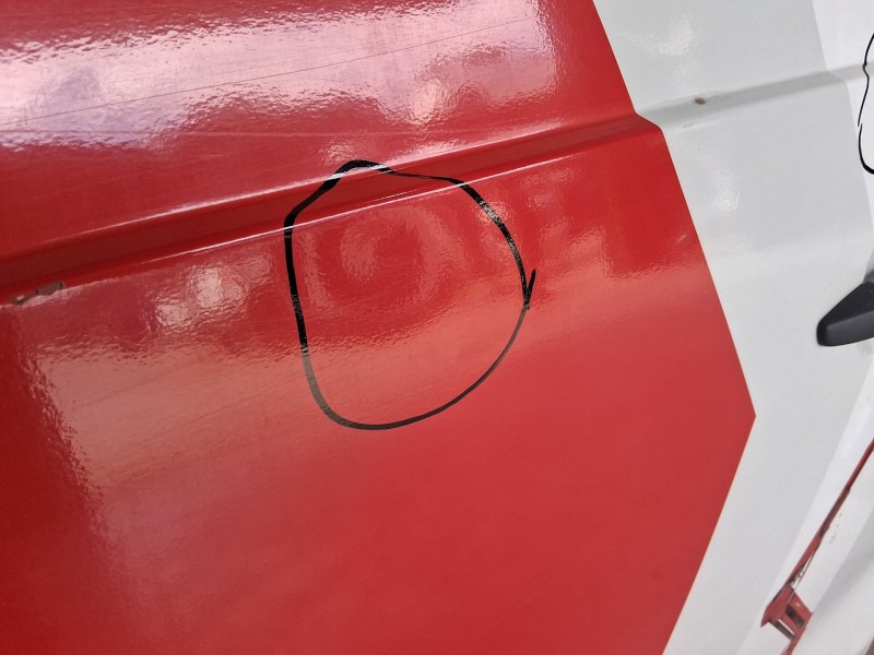 Recambio de puerta lateral corredera derecha para fiat scudo furgoneta 1.5 multijet 120 (506) referencia OEM IAM  TOCADA 