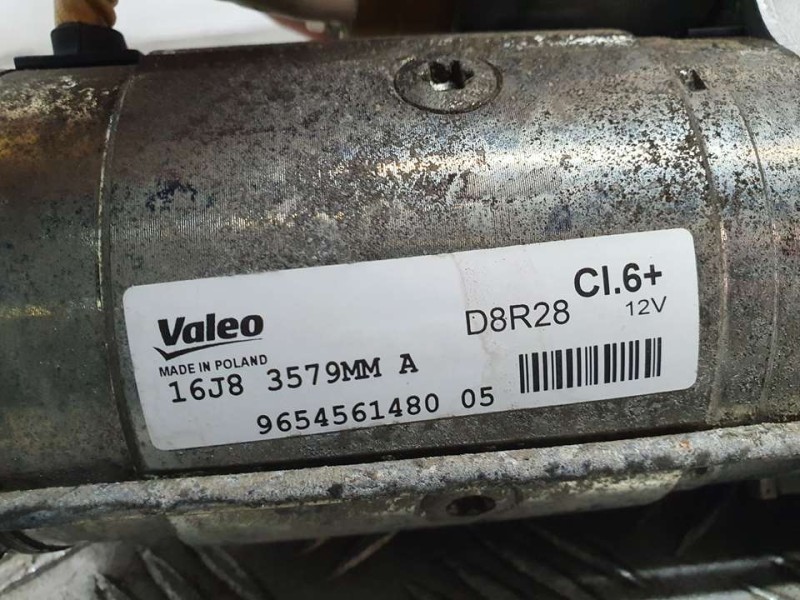 Recambio de motor arranque para peugeot 5008 gt referencia OEM IAM 9654561480 D8R28 VALEO