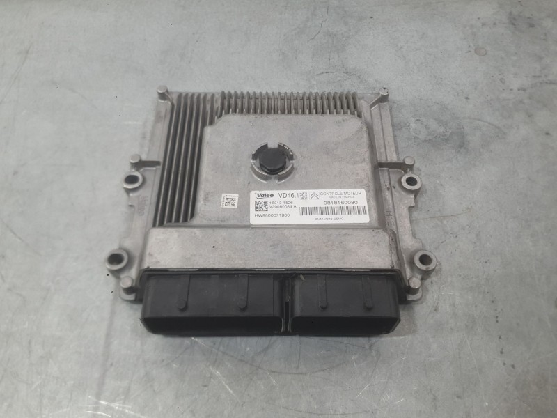 Recambio de centralita motor uce para peugeot 2008 i (cu_) 1.2 thp 110 / puretech 110 referencia OEM IAM 1616898380  