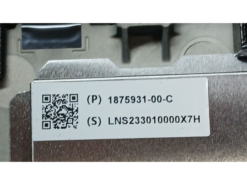 Recambio de pantalla multifuncion para tesla model 3 (5yj3) ev referencia OEM IAM 187593100C TRASERA LNS233010000X7H