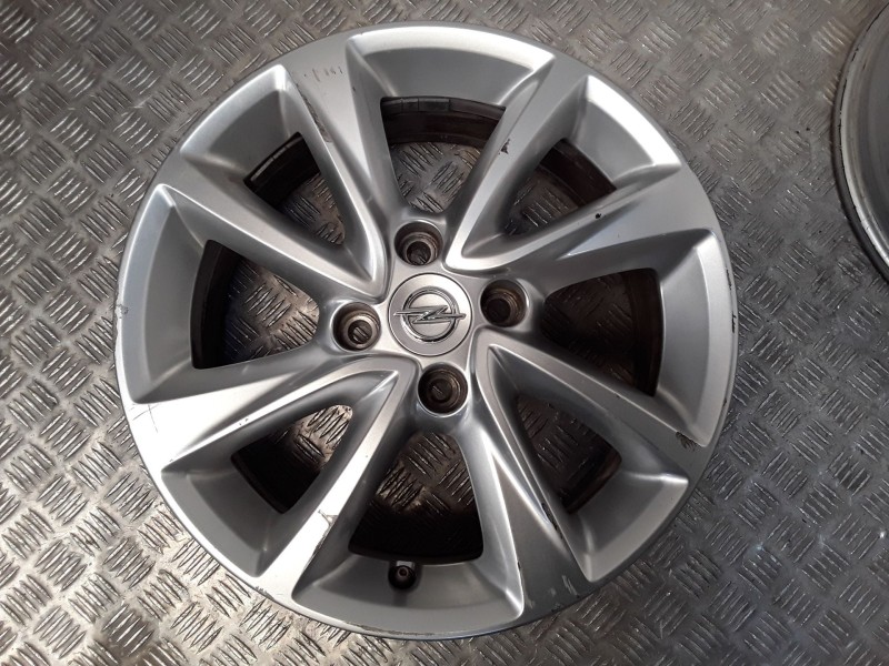 Recambio de juego llantas aluminio para opel corsa f (p2jo) 1.2 (68) referencia OEM IAM 6.5X16 4 TORN ET38 ALUMINIO ROZADAS