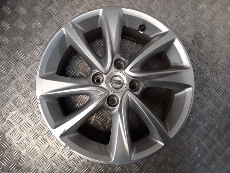 Recambio de juego llantas aluminio para opel corsa f (p2jo) 1.2 (68) referencia OEM IAM 6.5X16 4 TORN ET38 ALUMINIO ROZADAS