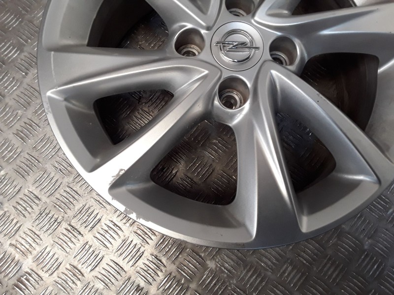 Recambio de juego llantas aluminio para opel corsa f (p2jo) 1.2 (68) referencia OEM IAM 6.5X16 4 TORN ET38 ALUMINIO ROZADAS