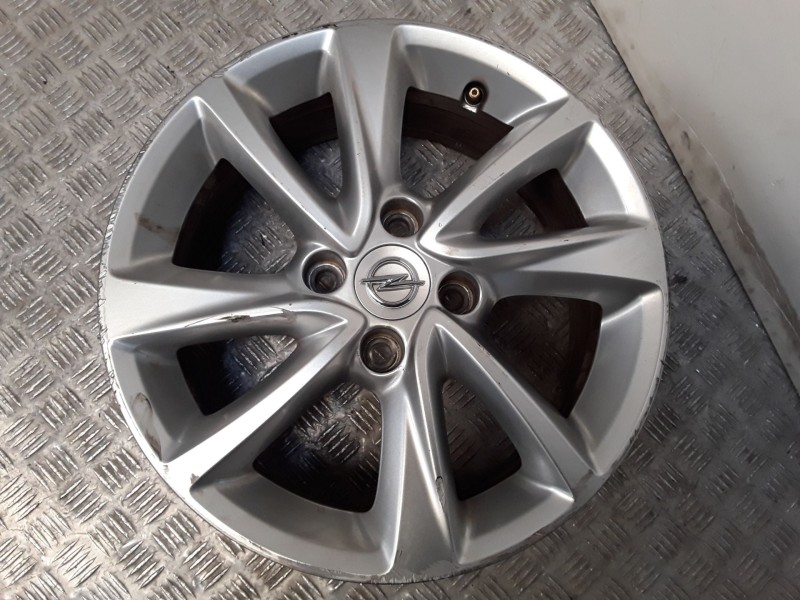 Recambio de juego llantas aluminio para opel corsa f (p2jo) 1.2 (68) referencia OEM IAM 6.5X16 4 TORN ET38 ALUMINIO ROZADAS