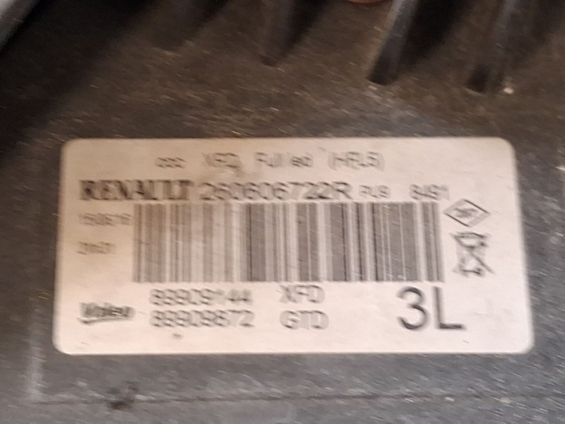 Recambio de faro izquierdo para renault talisman grandtour (kp_) 1.6 tce 150 referencia OEM IAM 260606722R  