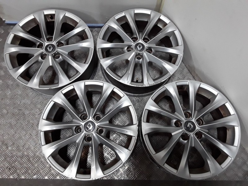 Recambio de juego llantas aluminio para renault megane iv hatchback (b9a/m/n_) 1.2 tce 130 (b9mr) referencia OEM IAM 7X17 5 TORN