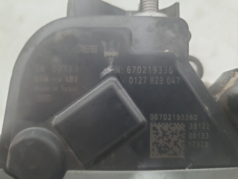 Recambio de alternador para maserati grecale modena mild hybrid q4 referencia OEM IAM 0670219336  
