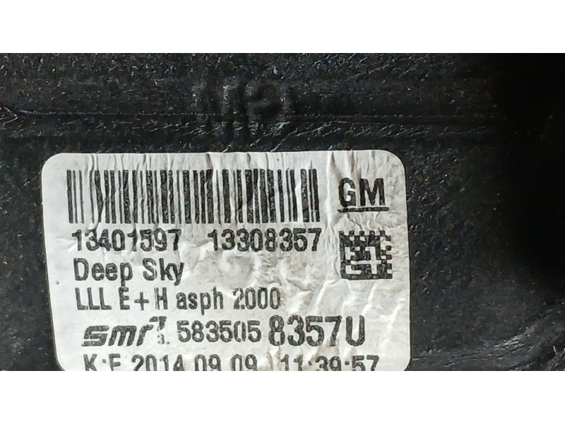 Recambio de retrovisor izquierdo para opel astra j (p10) 1.6 cdti (68) referencia OEM IAM 13308359 ELECTRICO 
