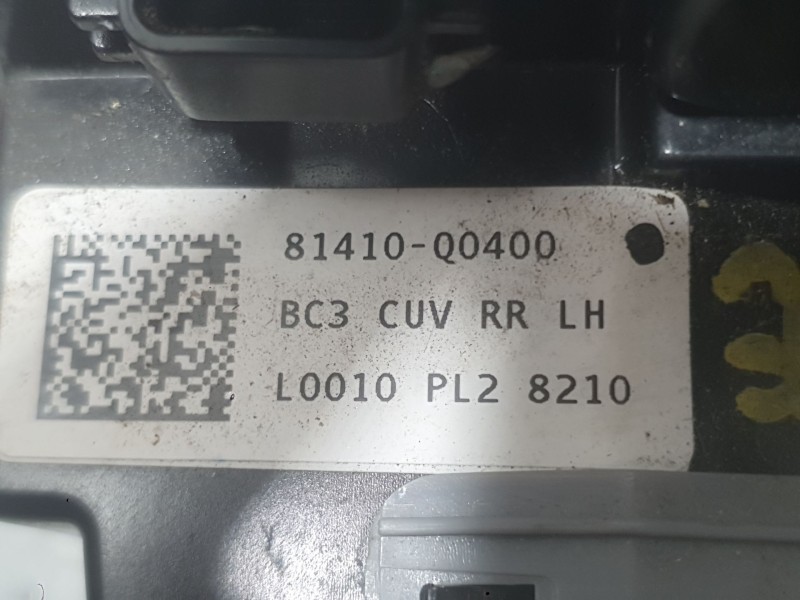 Recambio de cerradura puerta trasera izquierda para hyundai bayon (bc3) 1.0 t-gdi referencia OEM IAM 81410Q0400  