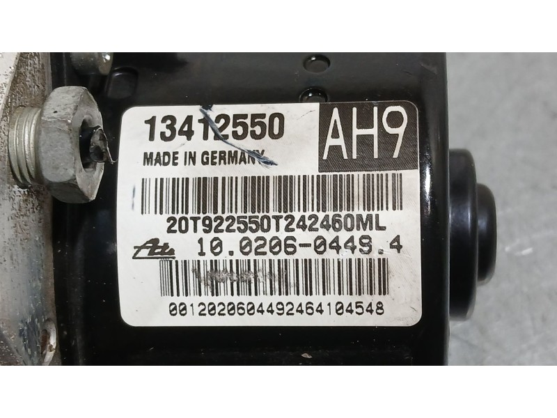Recambio de abs para opel astra j (p10) 1.6 cdti (68) referencia OEM IAM 13319712  
